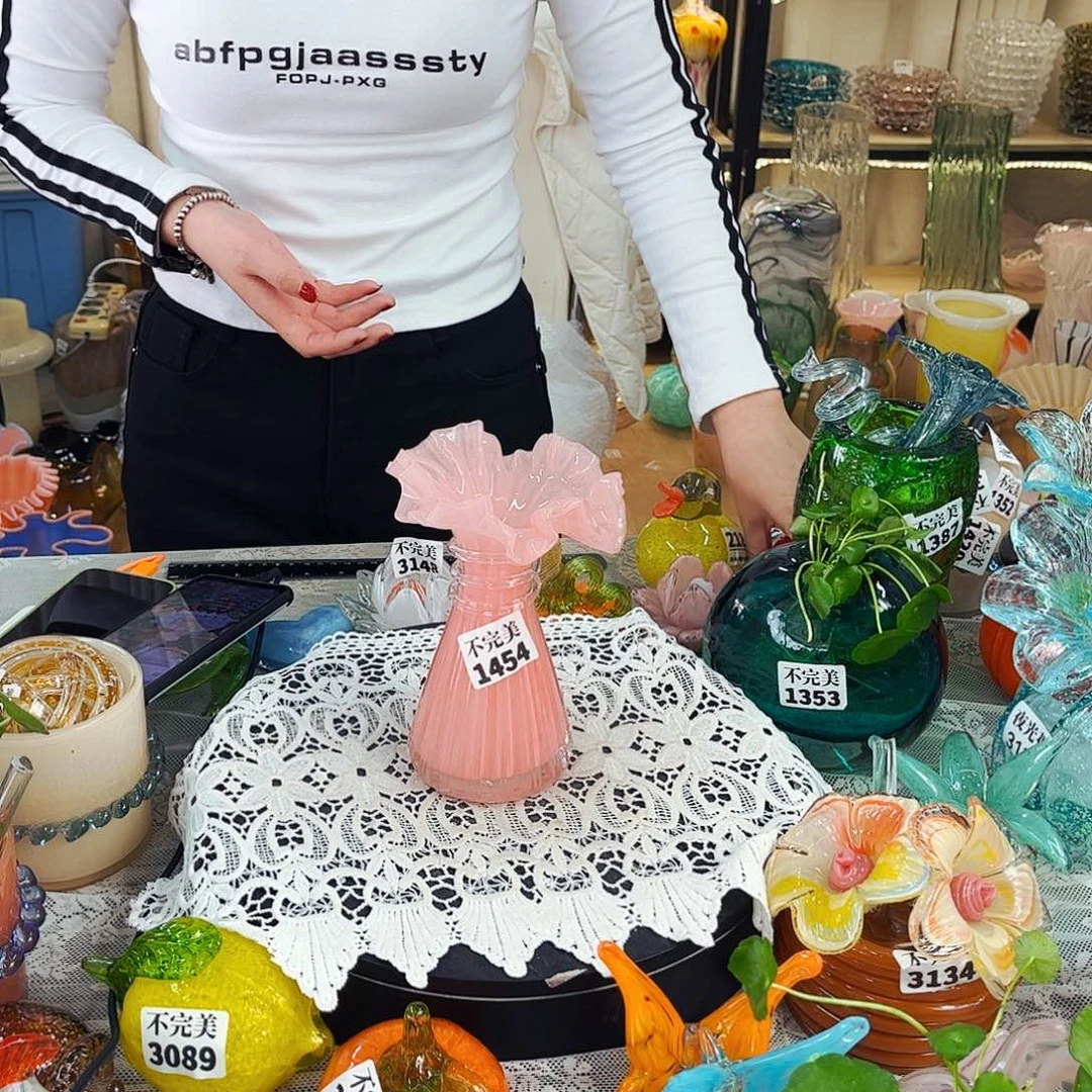 1454 家悦琉璃工艺品不完美