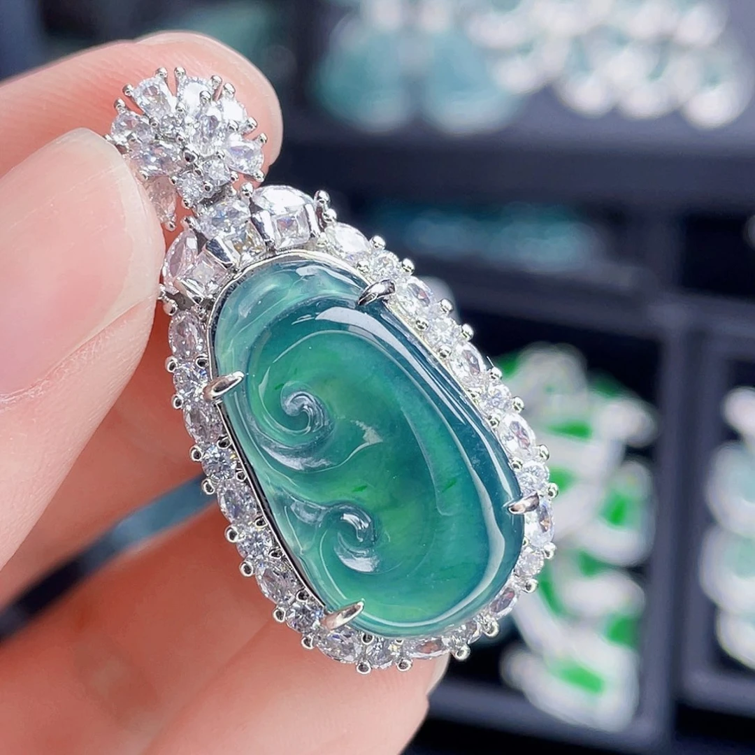 翡翠吊坠(不含链)未镶嵌