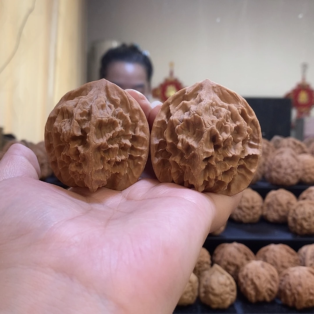 把件文玩核桃47➕龙鳞纹