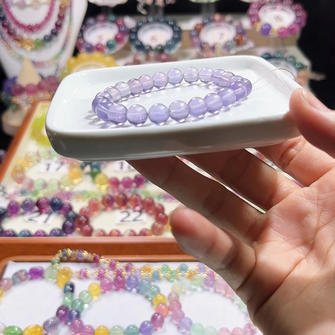 手链未镶嵌萤石薰衣草