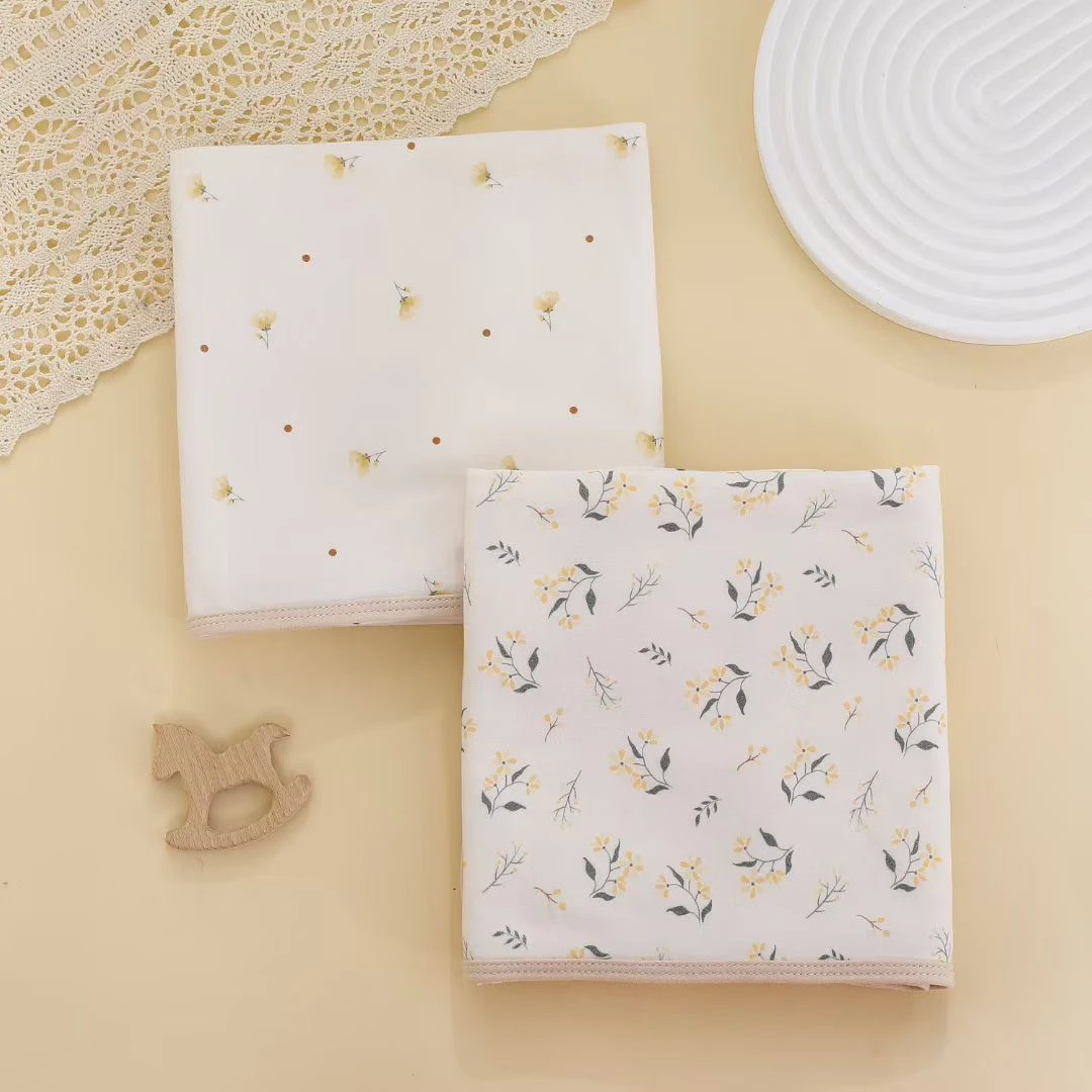 棉芯语新生儿四季通用产房包单宝宝包裹防惊跳襁褓巾