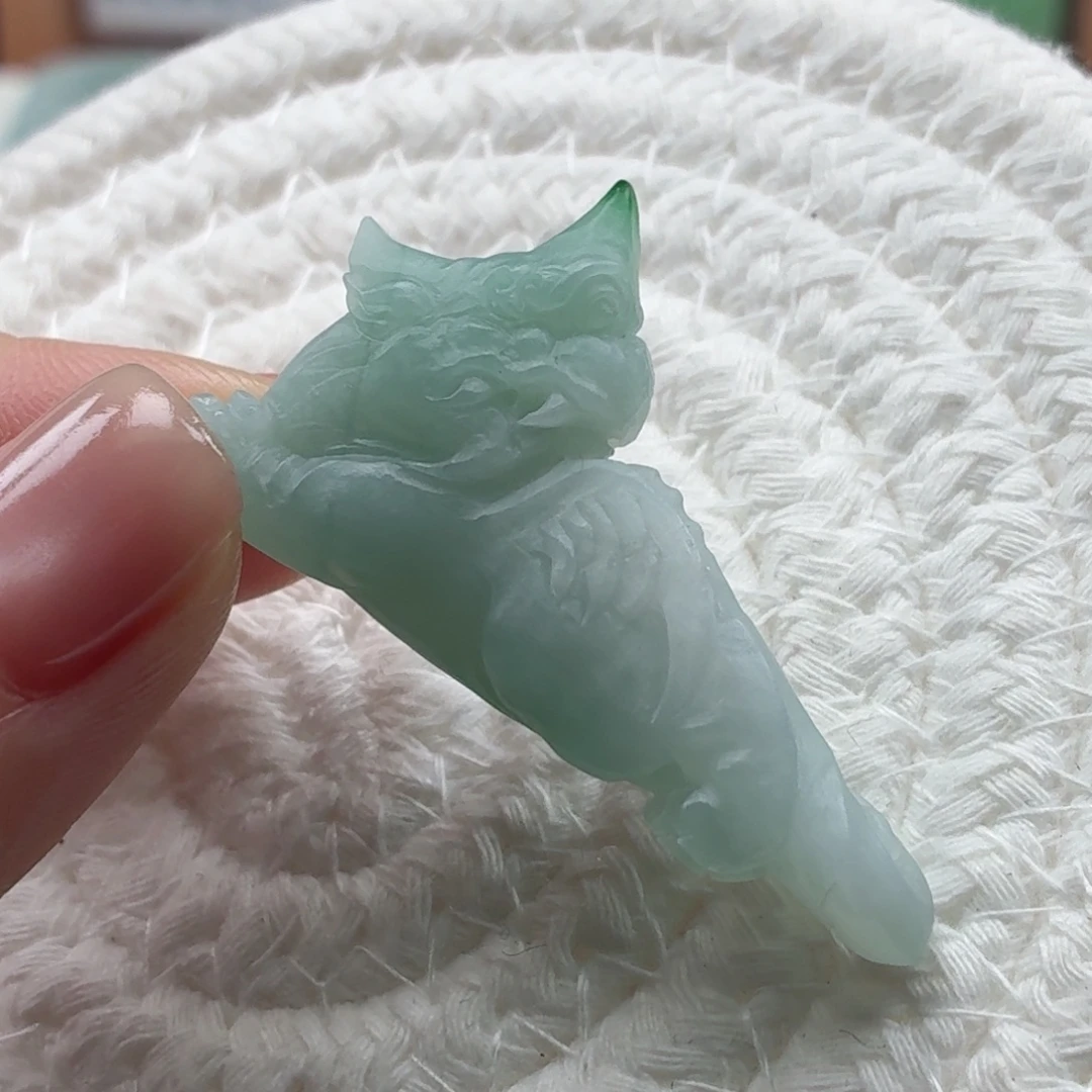 翡翠未镶嵌颈饰天然A货翡翠