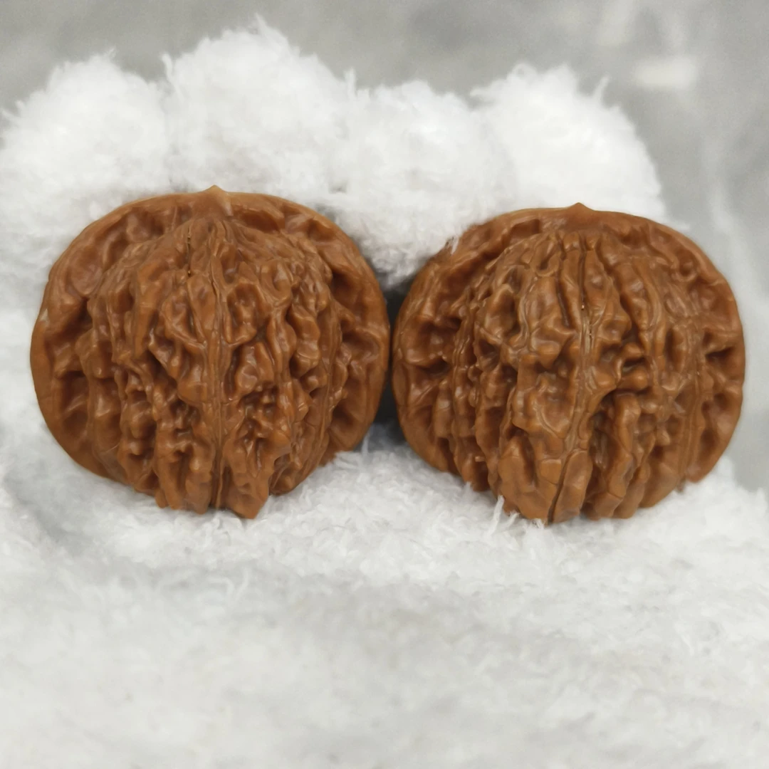 【精修打底平谷四座楼】文玩核桃手把件 涞水好物