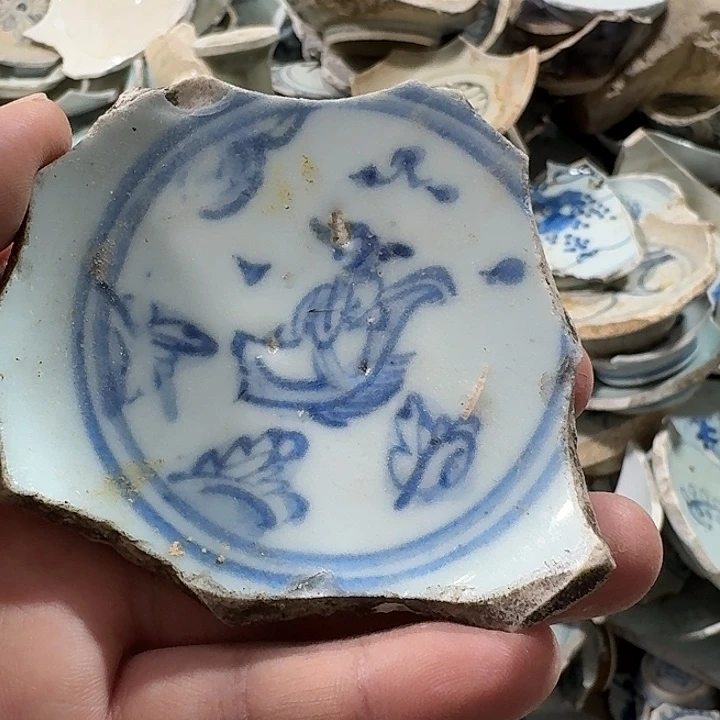 解***鞋瓷片瓷片标本，顺丰包邮