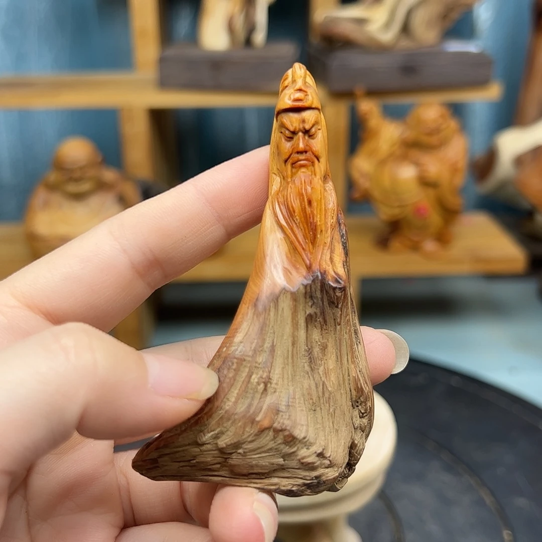 木松*崖柏木摆件手把件