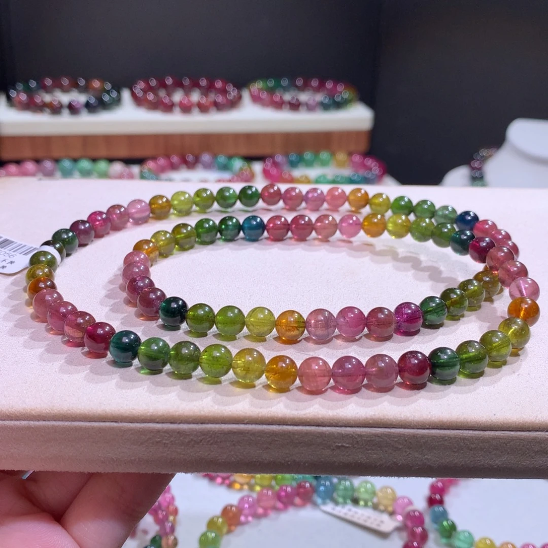 未镶嵌手链碧玺碧玺