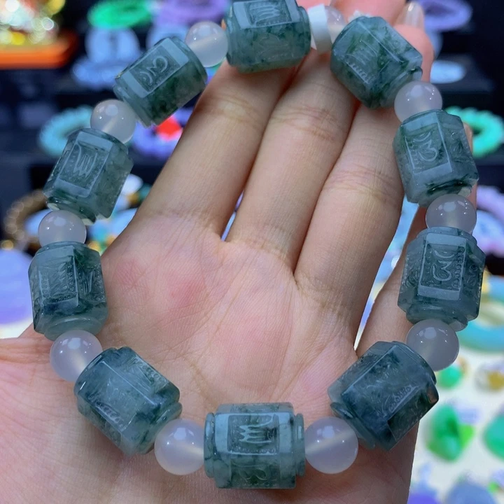 翡翠未镶嵌手链翡翠