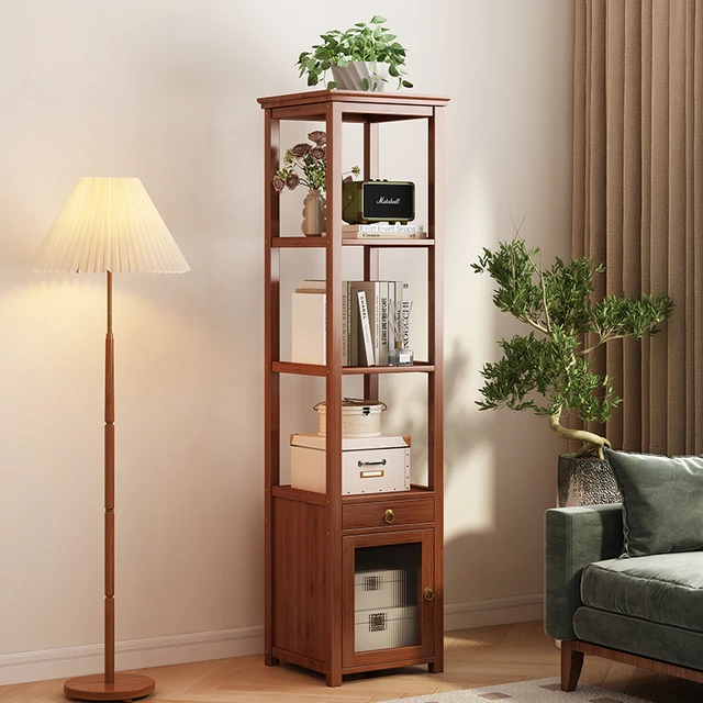 置物架客厅多层收纳架沙发边柜储物架多功能边角柜夹缝架2024新款