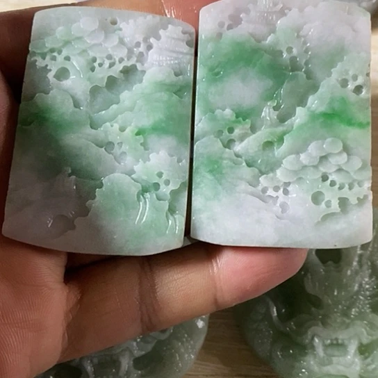 未镶嵌定制翡翠牌子