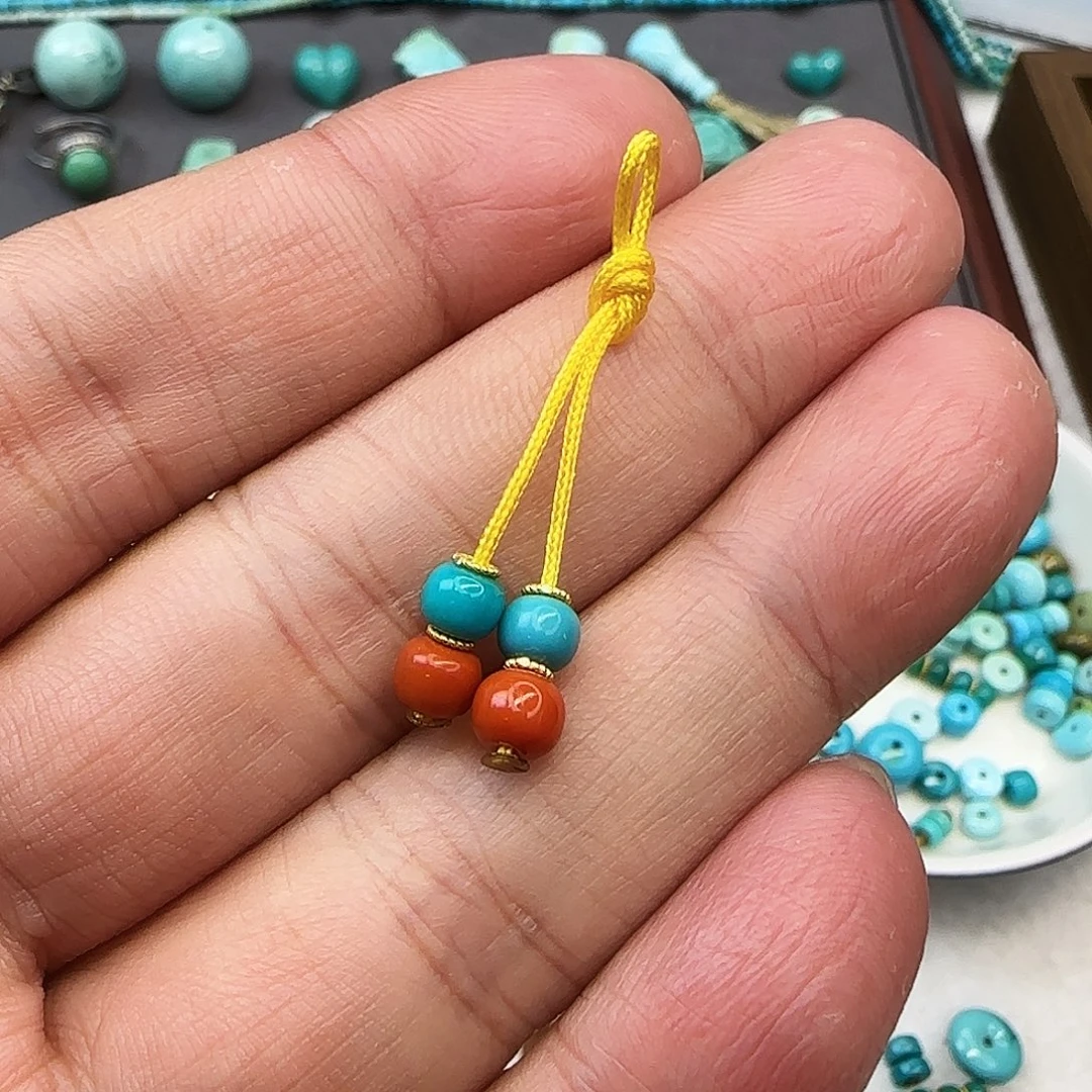 绿松石未镶嵌配饰