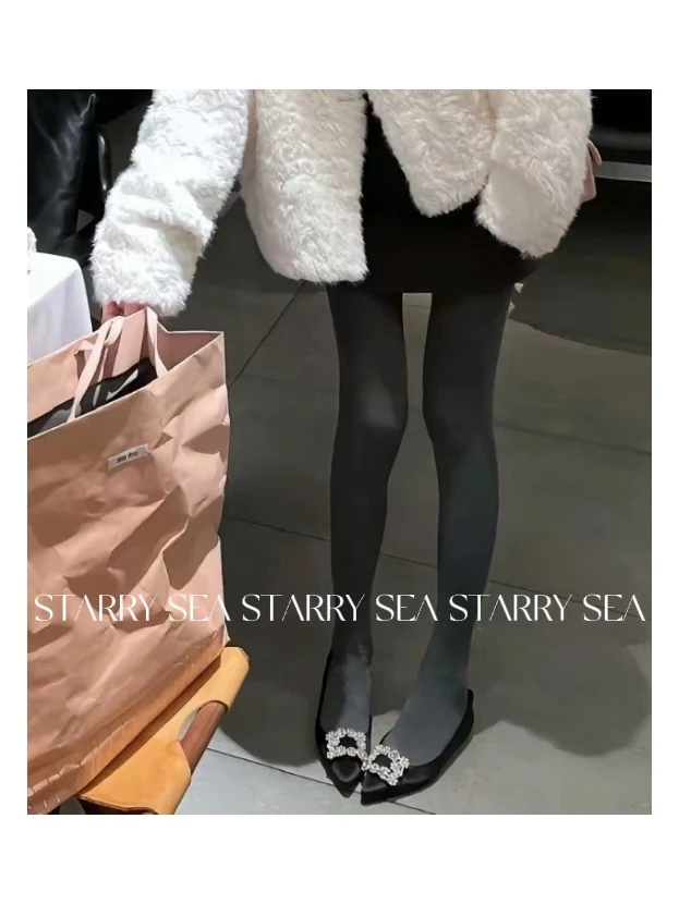 PP 美腿塑型外穿miu系穿搭不掉档袜裤#PP0034SY