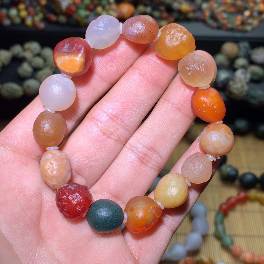 玛瑙/玉髓未镶嵌阿拉善戈壁玛瑙