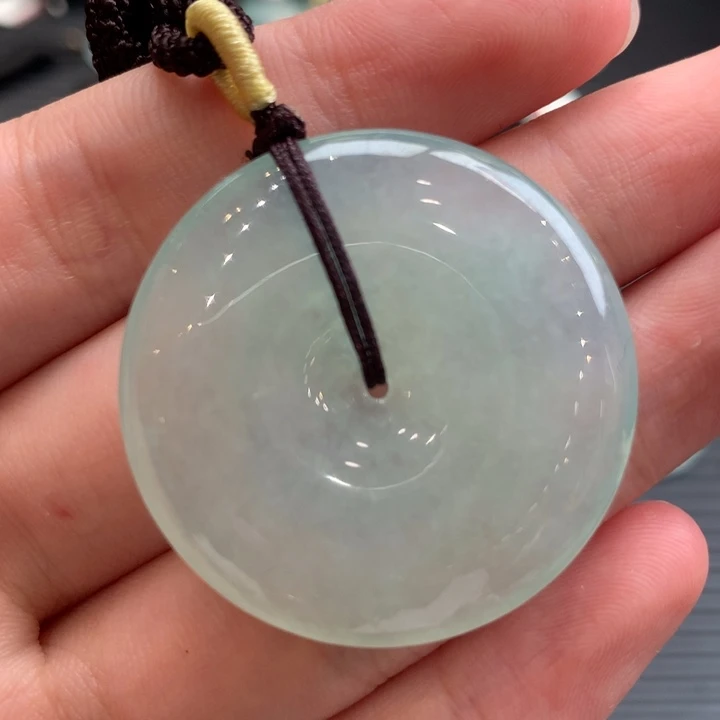 翡翠未镶嵌颈饰35