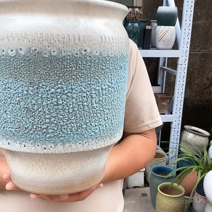紫砂花盆口25高31福利