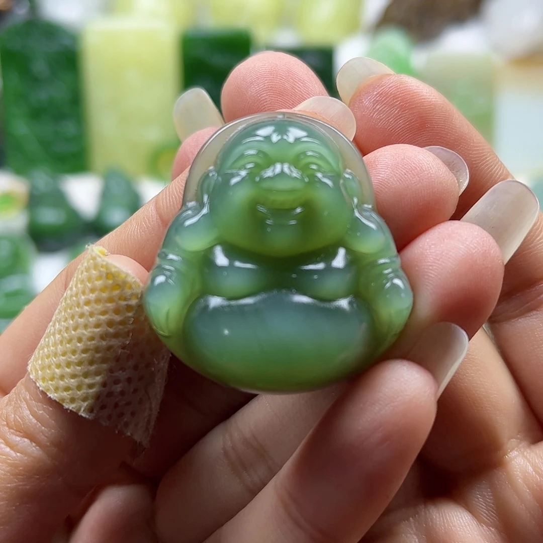 和田玉吊坠 未镶嵌L***g