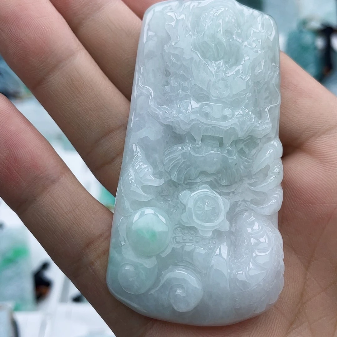 颈饰未镶嵌翡翠翡翠