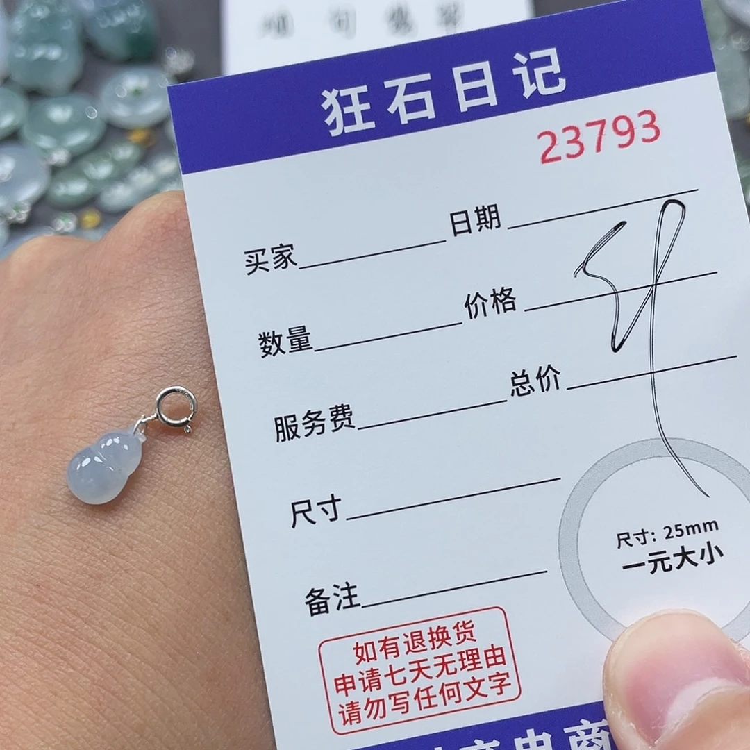 翡翠银S925镶嵌颈饰