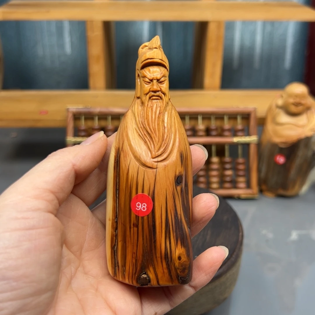 萨***云柏木崖柏木摆件手把件，