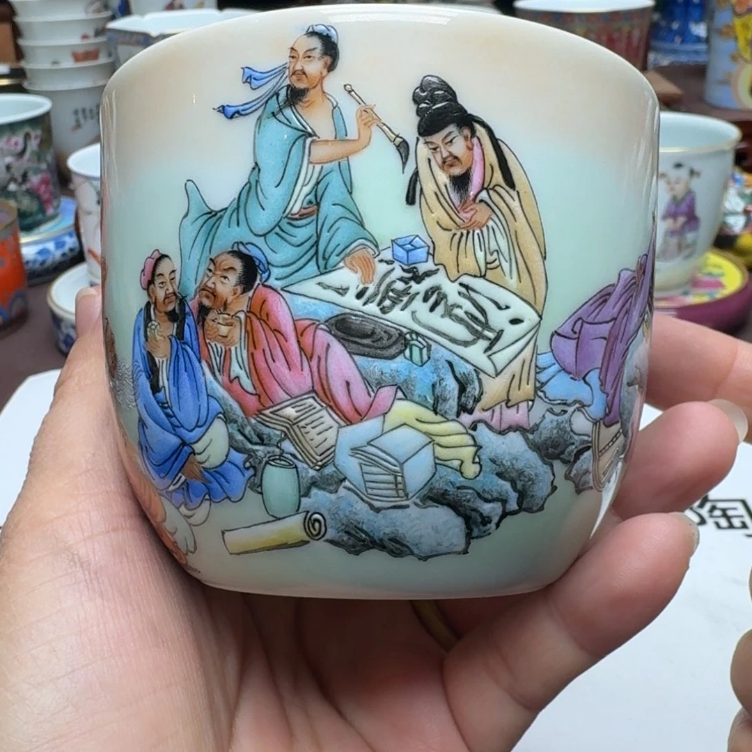 景德镇手工手会展示