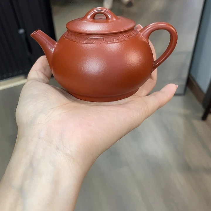 茶壶紫砂全手工打造