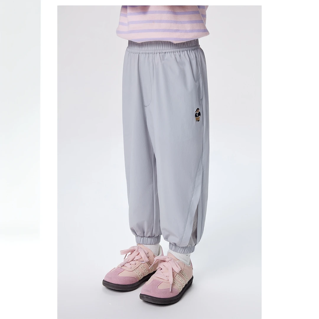 TeenieWeenie Kids25年新款男女童宝宝拼接防晒防蚊裤TKTC256384I