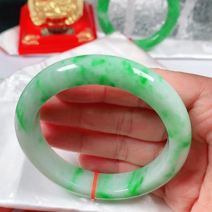 未镶嵌手镯翡翠  编号882088 正圈57