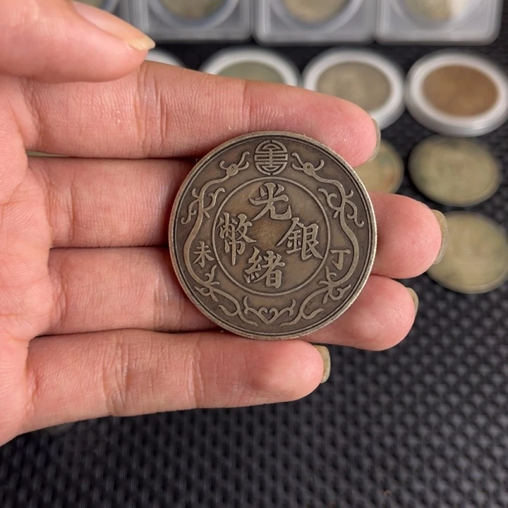 金属大头龙洋船洋工艺品