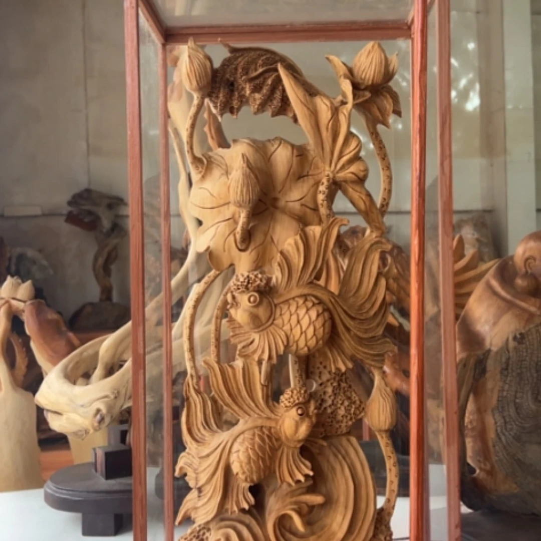 【闪购商品】柏木工艺品摆件工艺品