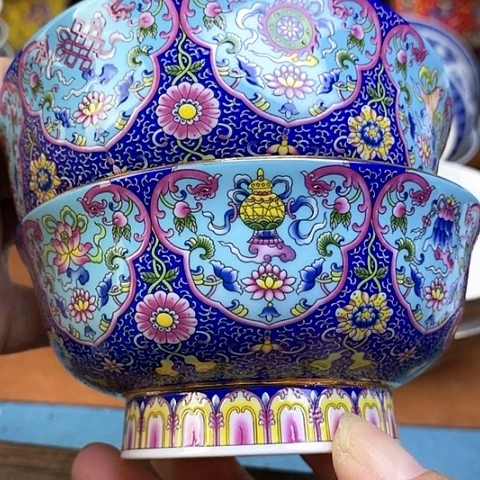 景德镇陶瓷藏式茶碗