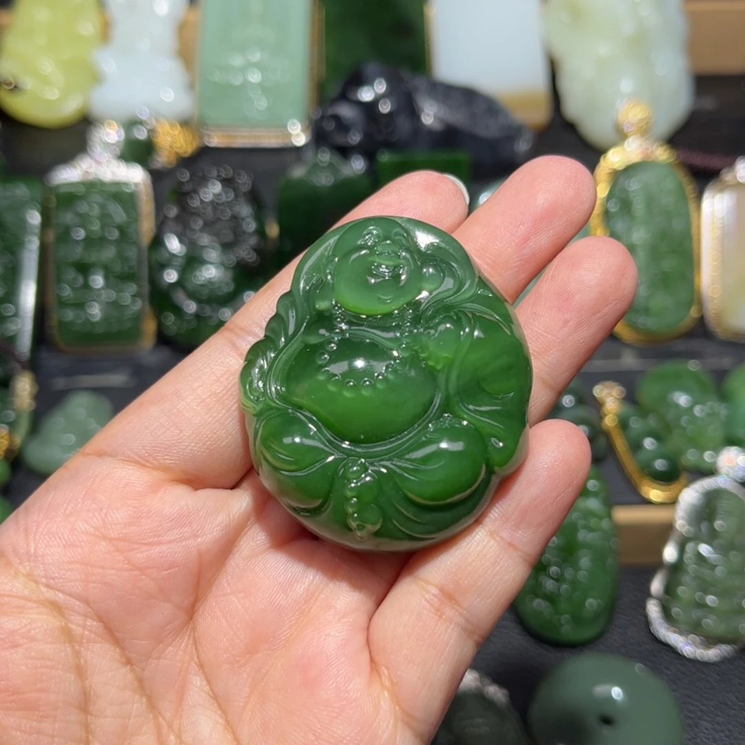 颈饰未镶嵌和田玉