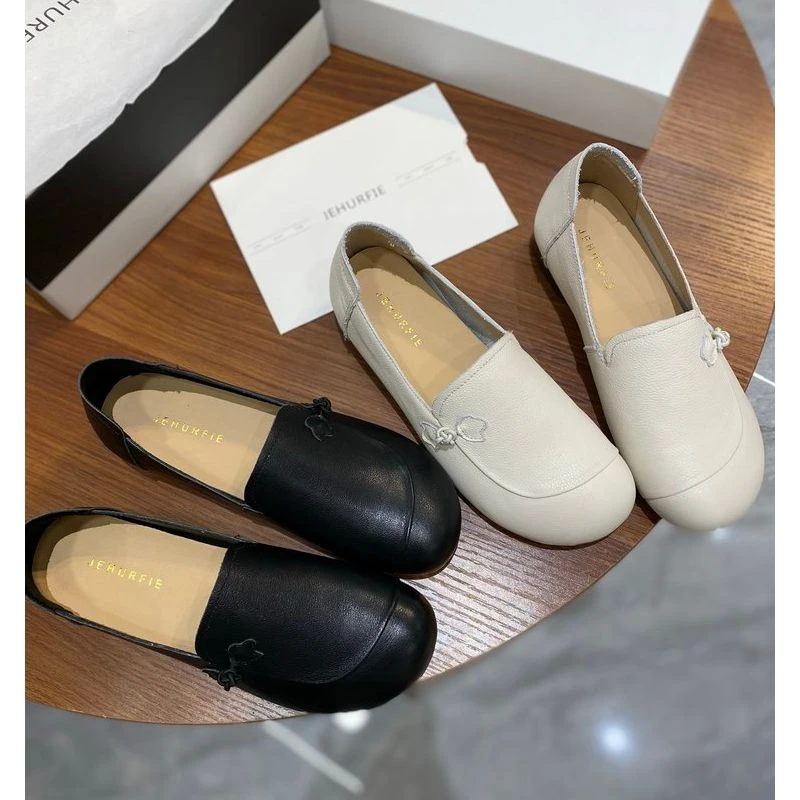 【莉莉破价】一脚蹬国风软底软面妈妈鞋AB25209