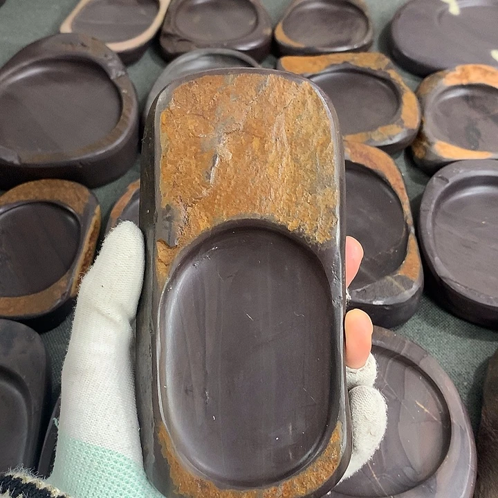 广东肇庆原石端砚