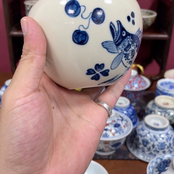 摆件景德镇陶瓷下午老陶福利