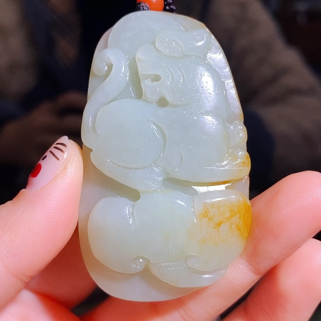 和田玉颈饰未镶嵌