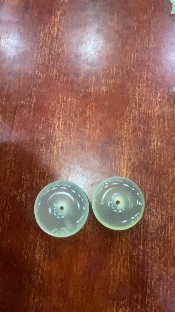 岫岩玉冰料平安扣吊坠