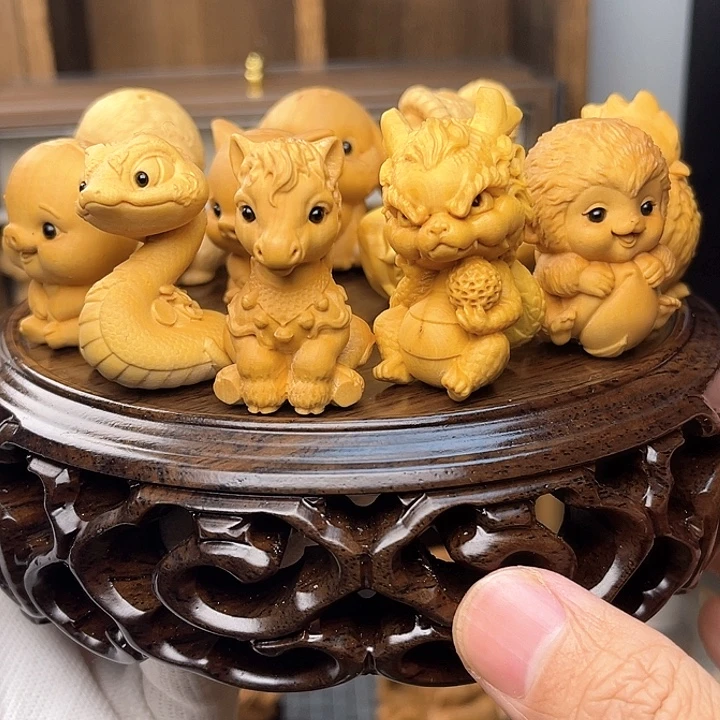 全套爆款十二生肖一整套十三个摆件