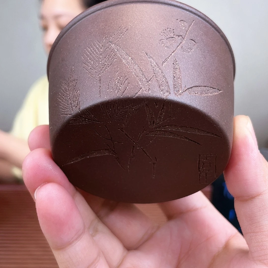 茶杯紫砂今天下午