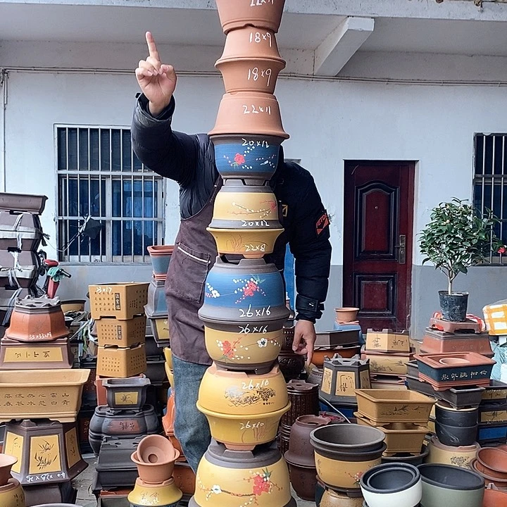 紫砂花盆紫砂工艺厂