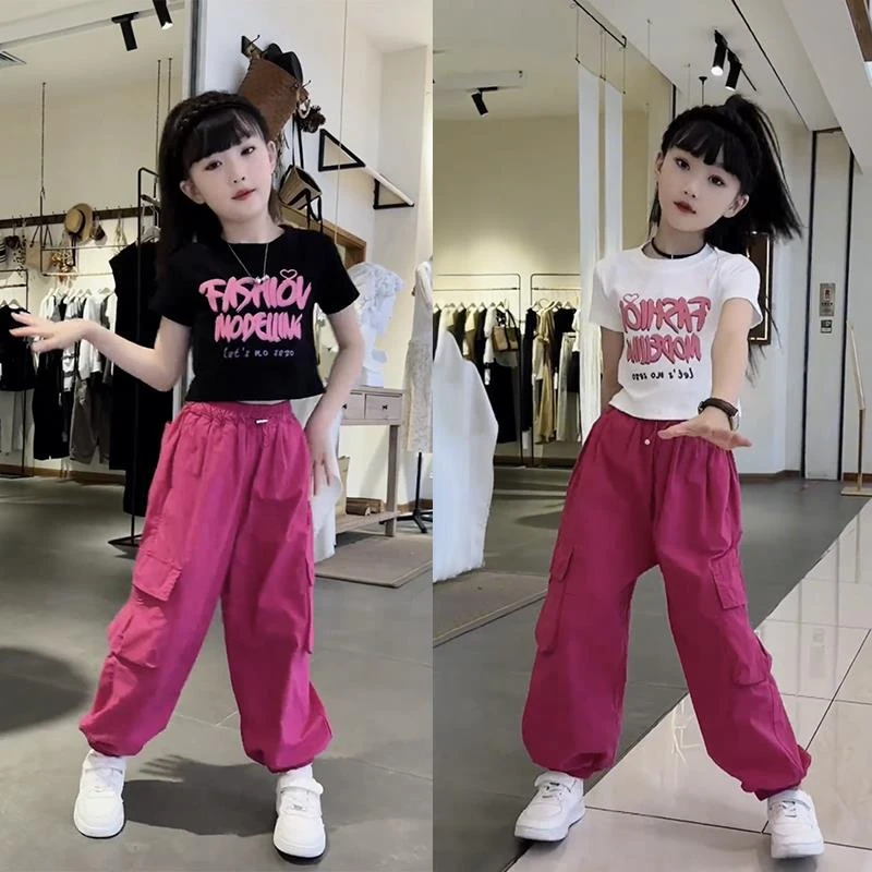 巴拉巴拉适用女童白色t恤夏季短袖大儿童纯棉短款上衣服半袖T小女