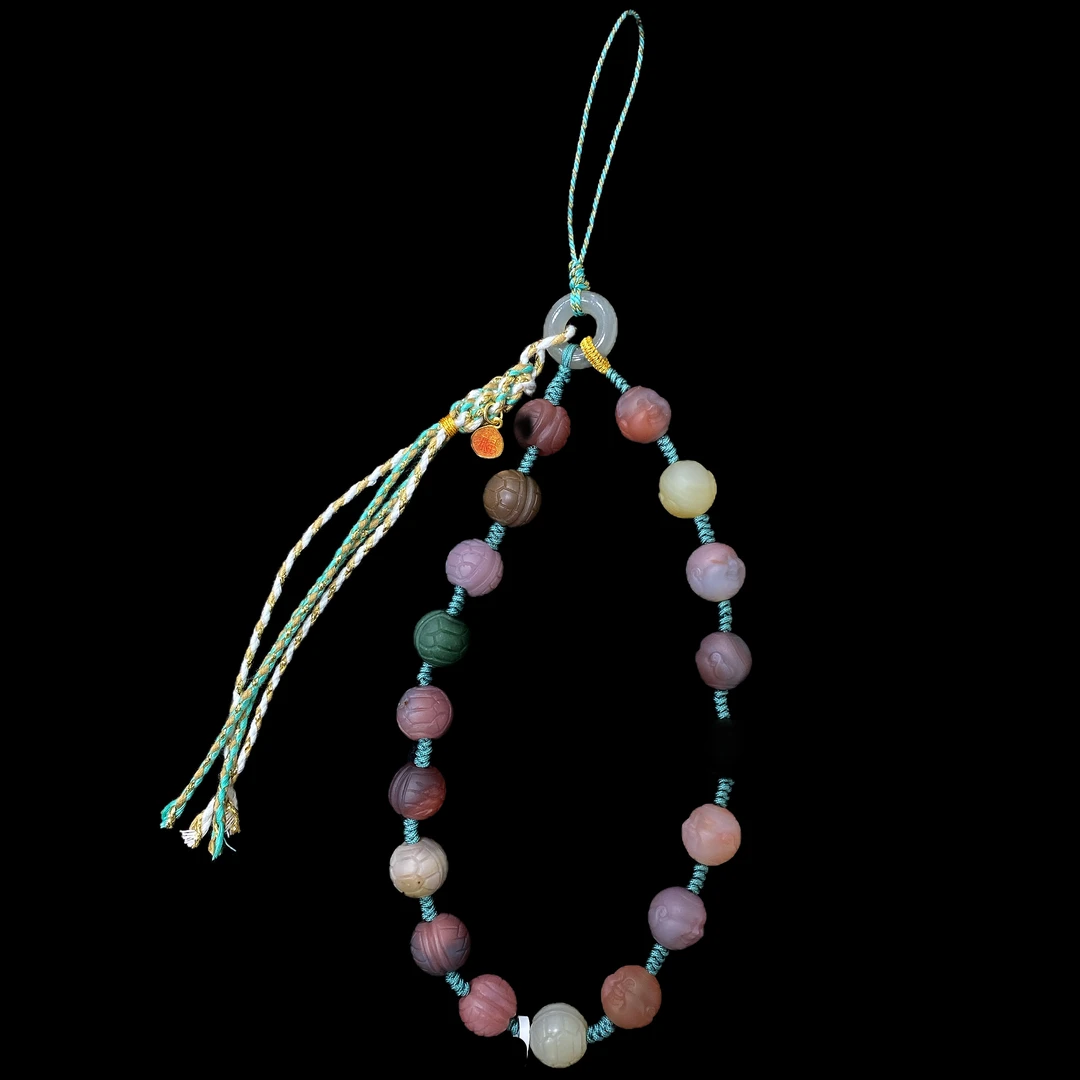 V6875 玛瑙手机链孤品