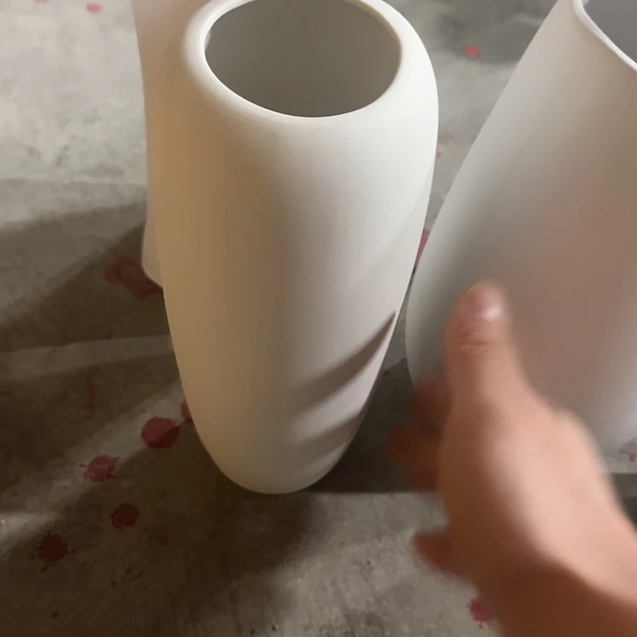 白磨砂一个平白24厘米