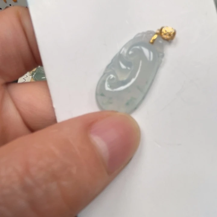 翡翠未镶嵌吊坠(不含链)翡翠