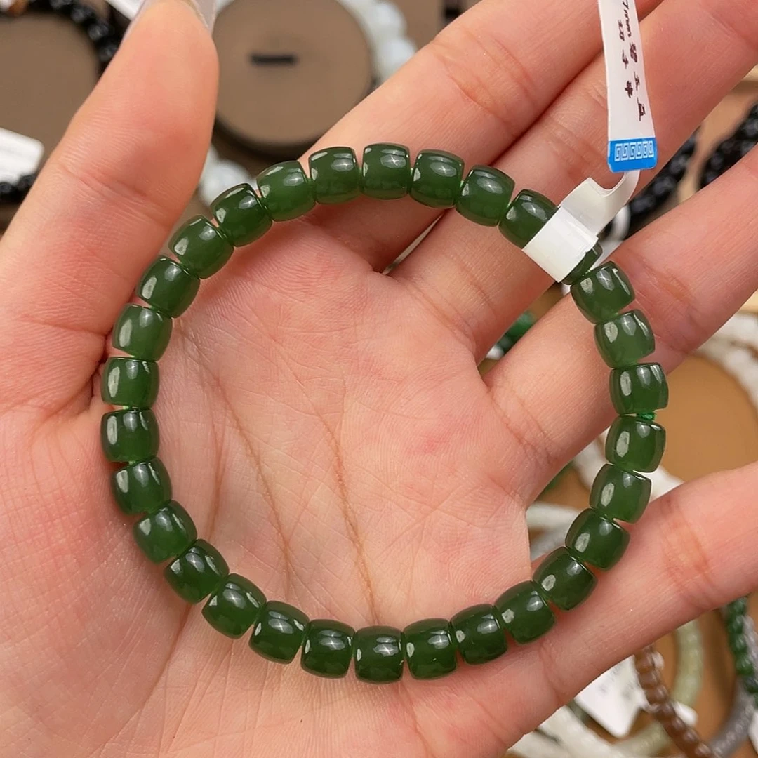 和田玉未镶嵌颈饰045