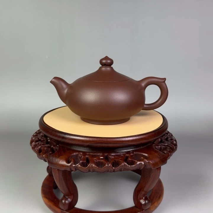 茶壶底槽青中华壶248 cc左右