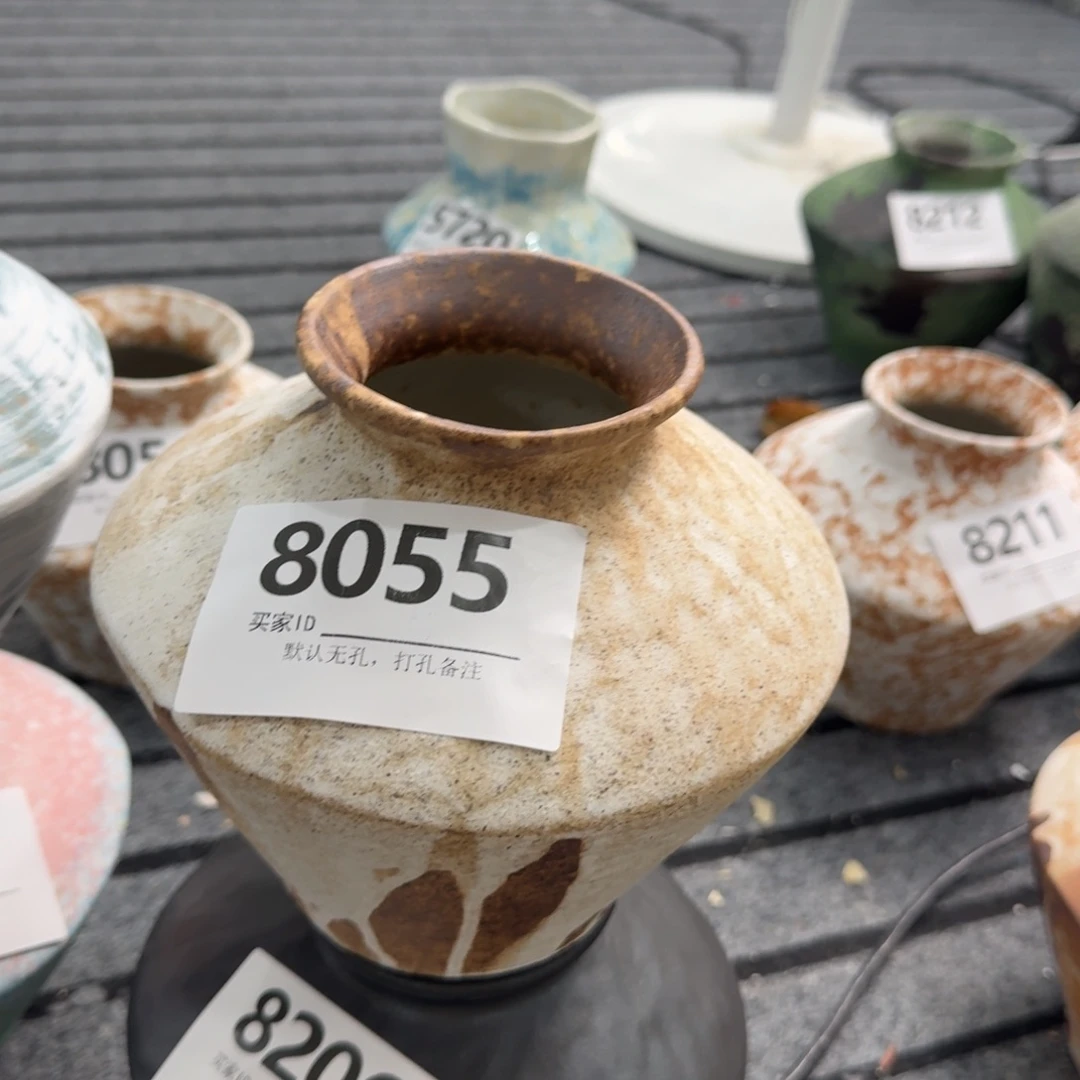 景德镇高温花瓶景德镇高温花瓶编码8055高17口6默认无孔