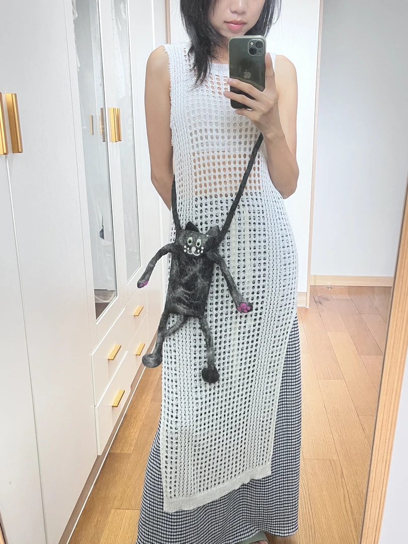 尼泊尔手工包手机包小斜挎包网红爆款ins少女显眼包学生时尚卡通