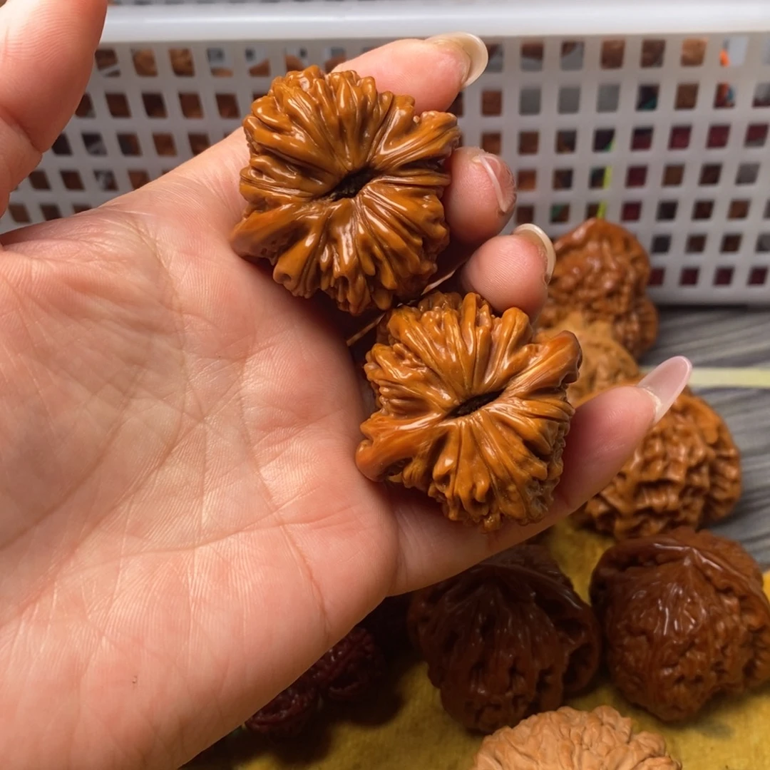 吊坠文玩核桃四座楼42