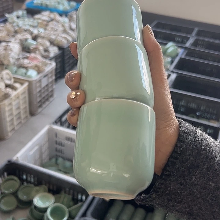小米茶器龙泉青瓷