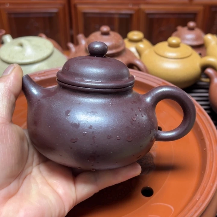 A***'茶杯紫砂宜兴原矿石红泥料