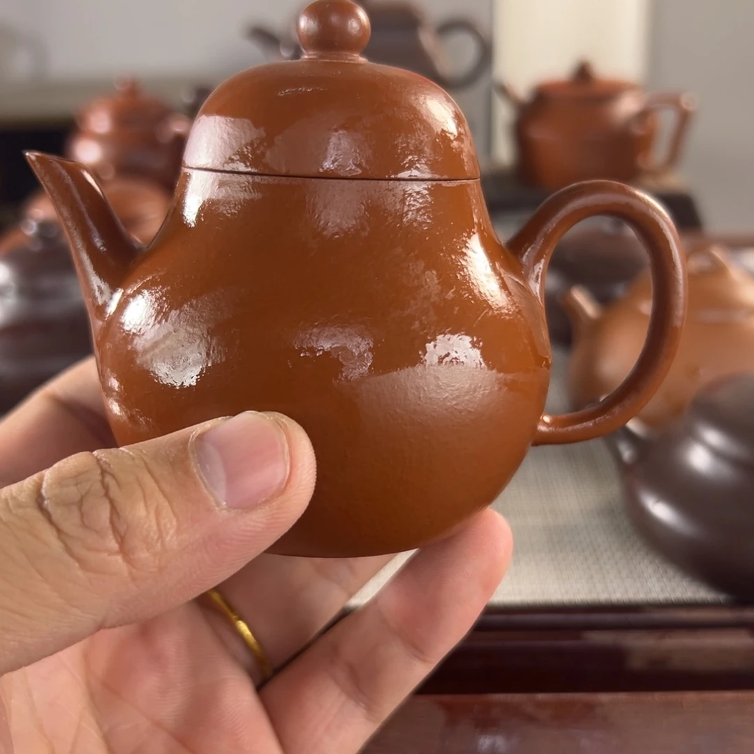 紫砂宜兴紫砂 微瑕茶壶黄****】